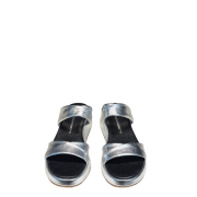 Ciabattina Platform Silver