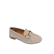 Mocassino Con Accessorio Camel