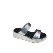 Ciabattina Platform Silver