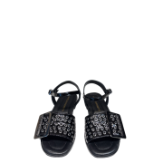Sandalo Con Borchie Black