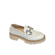 Mocassino Con Accessorio Burro