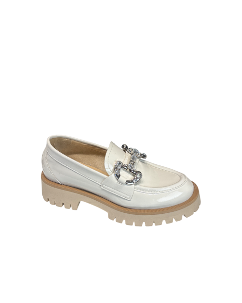 Mocassino Con Accessorio Burro