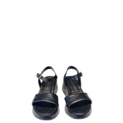 Sandalo Zeppa Nero