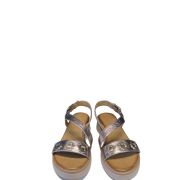 Sandalo Platform Laminato Rose Gold