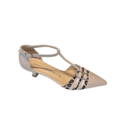 Sandalo Charleston Leopard Nude