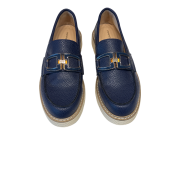 Mocassino Vanity Con Accessorio Blu