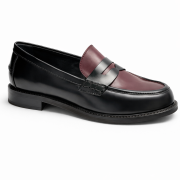 Mocassino Abras Black/Bordeaux