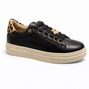 Sneaker Accessorio Leopard Nera