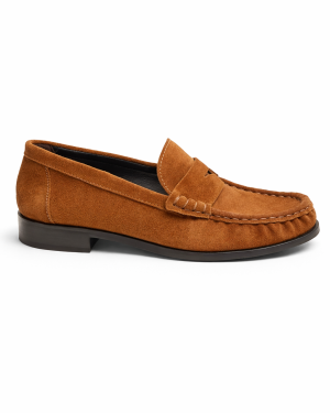 Mocassino Suede Tabacco