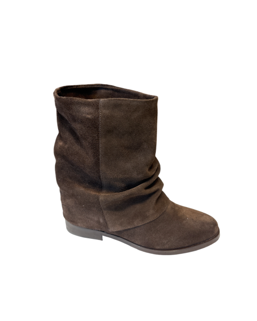 Tronchetto Ghetta Camoscio Testa Di Moro