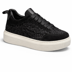 Sneaker Ricamo Nera