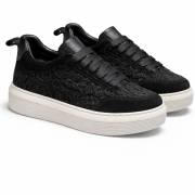 Sneaker Ricamo Nera