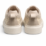 Sneaker Ricamo Beige