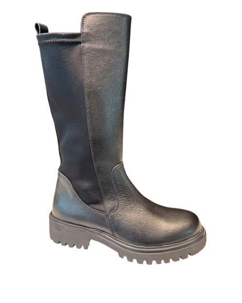 Stivaletto Elastico Nappa Black