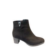 Tronchetto Suede Black