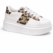 Sneakers Con Accessorio Ape Leopard