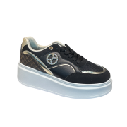 Sneakers Con Accessorio Black