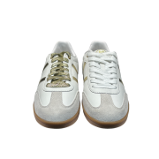 Sneakers Bassa Leather White/Platinum