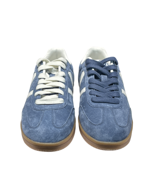 Sneakers Bassa Suede Jeans/White