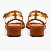 Sandalo Gloria Marrone/Bronzo