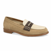 Mocassino Camille Bicolor Taupe