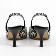 Chanel Greta Pois Bianco E Nero