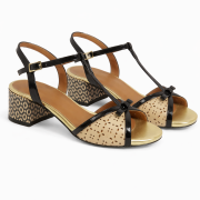 Sandalo Ketty Con Tacco Stampato