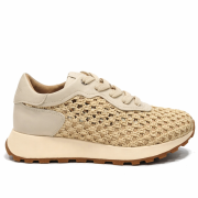 Sneaker Weave Raffia Beige